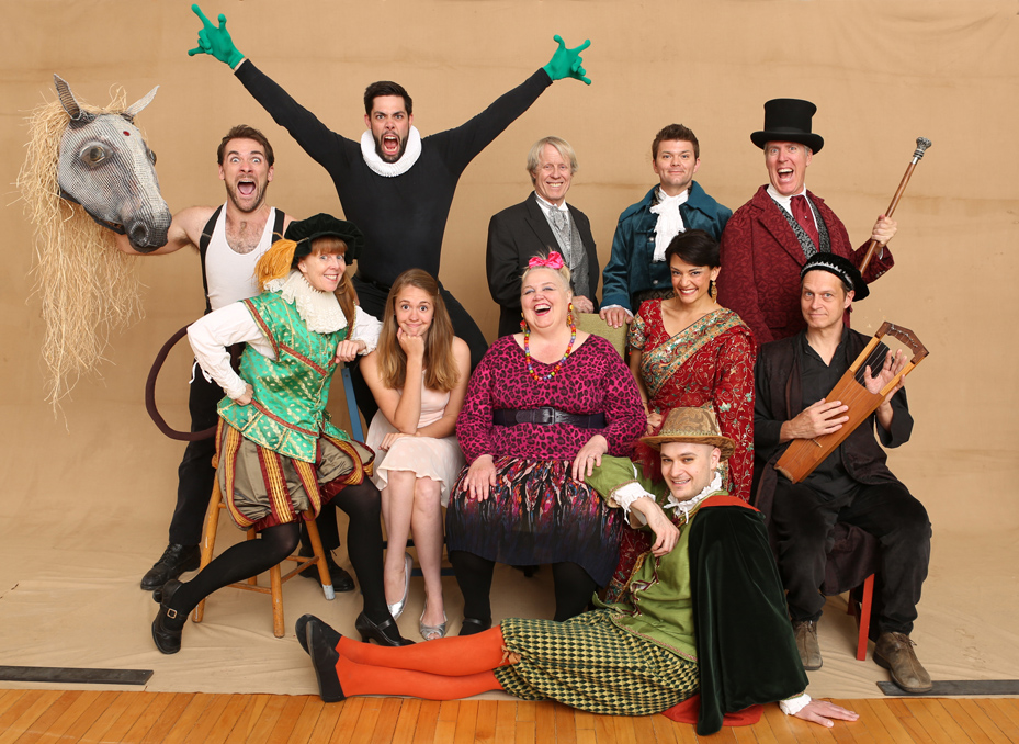 The Rogue company of actors reprising some of their favorite roles