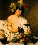 Bacchus, by Caravaggio