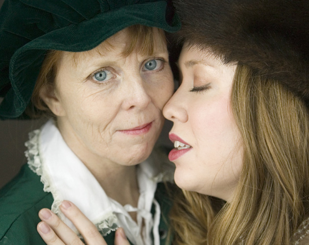Patty Gallagher as Orlando and Avis Judd as Sasha
