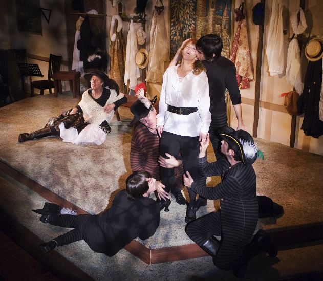 Patty Gallagher as Orlando and Joseph McGrath as The Archduchess
