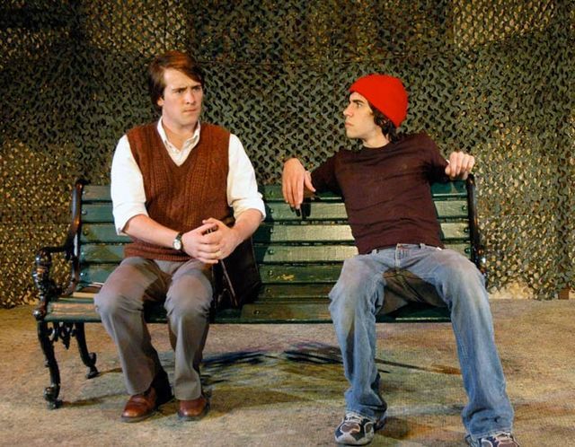 Nic Adams as Peter and John Shartzer as Jerry