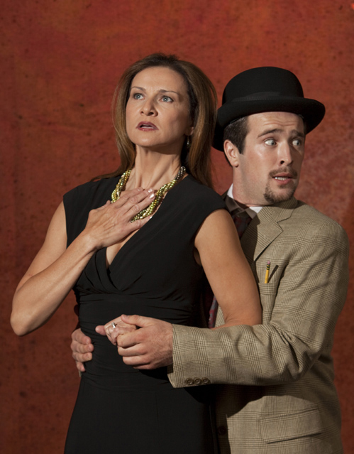 Leanné Whitewolf Charlton (Cynthia Muldoon) and Nic Adams (Birdboot)