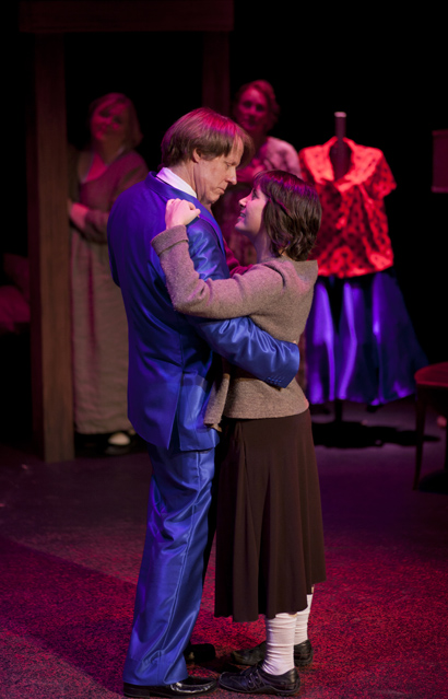 Foreground: Joseph McGrath and Laura Lippman; Background: Cynthia Meier and Cynthia Jeffery