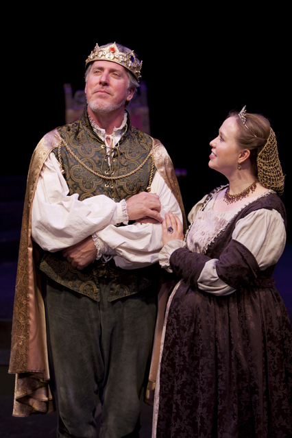 David Morden as Polixenes and Avis Judd as Hermione