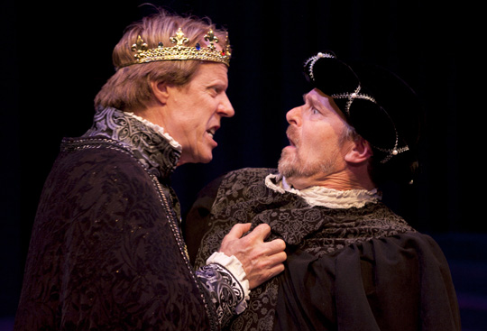 Joseph McGrath as Leontes and Steve McKee as Camillo