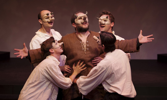 Satyr's Dance: Lee Rayment, Daniel Thomson, Matt Walley, Chris Koval and Christopher Johnson