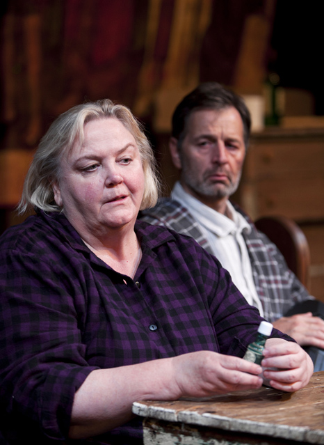 Cynthia Meier as Bolla and David Greenwood as Wattmore