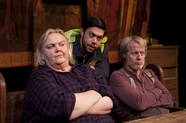 Cynthia Meier as Bolla, Matt Bowdren as Royce and Joseph McGrath as Griffin