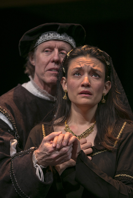 Joseph McGrath as Richard, Duke of Gloucester and Marissa Garcia as Lady Anne Neville
