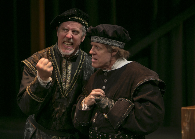 David Morden as the Duke of Buckingham and Joseph McGrath as Richard, Duke of Gloucester