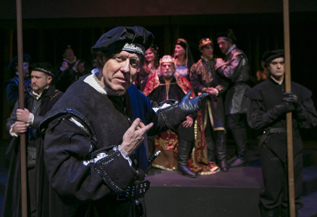 Joseph McGrath and the cast of Richard III