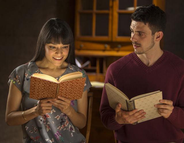 Marissa Garcia as Sayoko and Javan Nelson as Junpei
