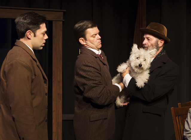 Matt Bowdren as Ralph Berger, Ryan Parker Knox as Moe Axelrod, Ripley Erbe as Tootsie and David Greenwood as Jacob