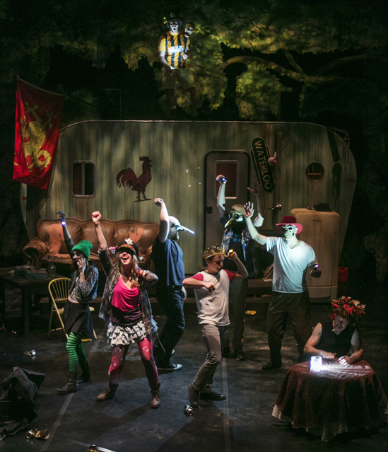 The Rave: Gabriella De Brequet, Holly Griffith, Jake Sorgen, Connor Foster, Nathan Oppenheimer, David Greenwood, Ryan Parker Knox and Joseph McGrath