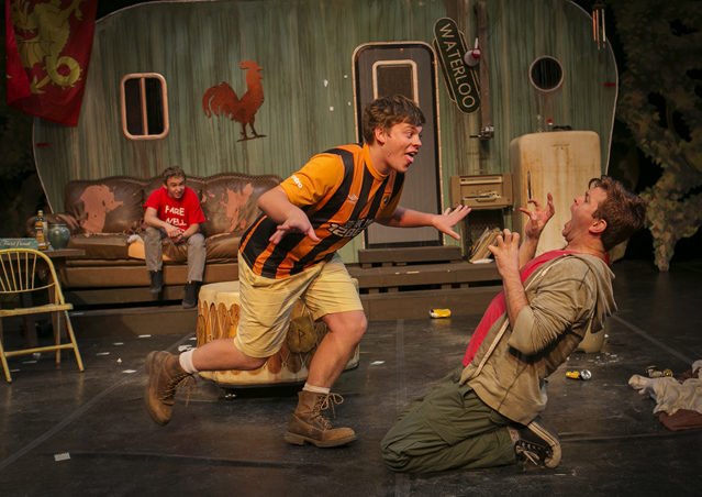 Nathan Oppenheimer as Lee, Connor Foster as Davey and Ryan Parker Knox as Ginger
