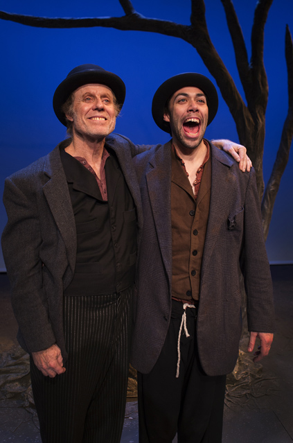 Joseph McGrath as Vladimir and Matt Bowdren as Estragon