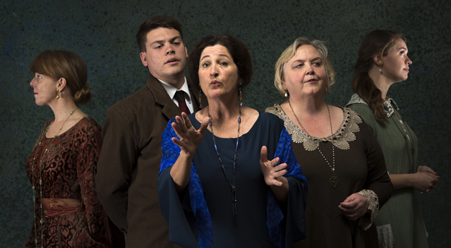 Patty Gallagher, Connor Foster, Kathryn Kellner Brown, Cynthia Meier and Holly Griffith