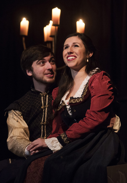 Adam Taner Harris as Lorenzo and Heather Meza as Jessica