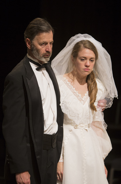David Greenwood as Xavier Cassidy and Holly Griffith as Caroline Cassidy
