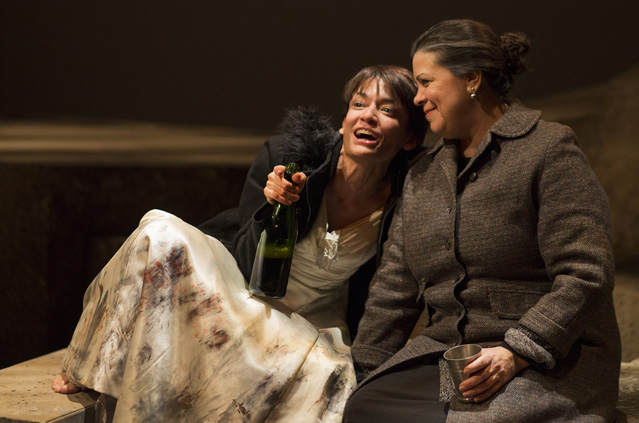 Marissa Garcia as Hester Swane and Esther Almazan as Monica Murray