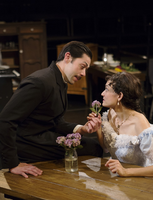 Matt Bowdren as Jean and Marissa Garcia as Miss Julie