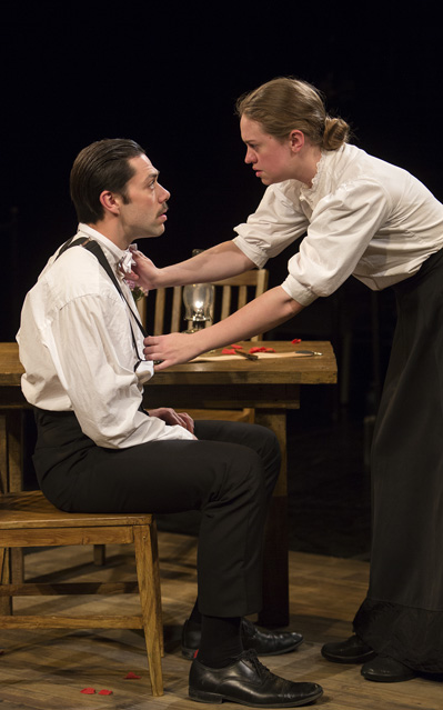 Matt Bowdren as Jean and Holly Griffith as Kristine