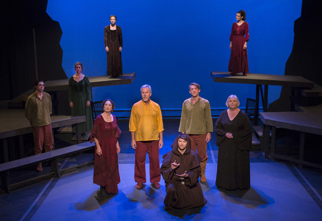 Matt Bowdren, Holly Griffith, Kathryn Kellner Brown, Gabriella De Brequet, David Morden, Ryan Parker Knox as Brother Juniper, Christopher Johnson, Cynthia Meier and Marissa Garcia