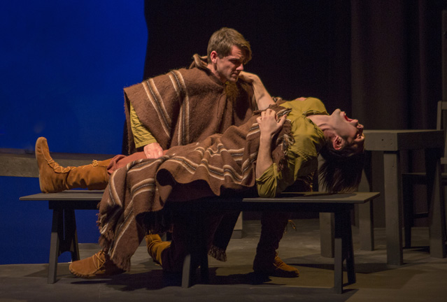 Christopher Johnson as Esteban and Matt Bowdren as Manuel