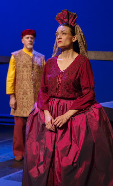 David Morden as Uncle Pio and Marissa Garcia as Camila Perichole