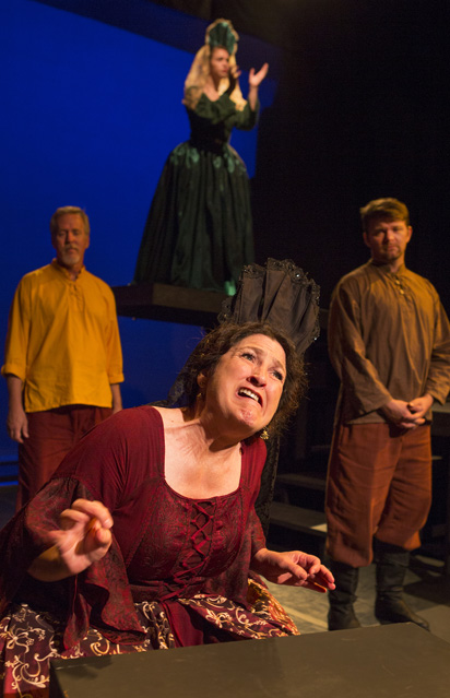 David Morden, Holly Griffith as Doņa Clara, Kathryn Kellner Brown as the Marquesa Doņa Maria and Ryan Parker Knox