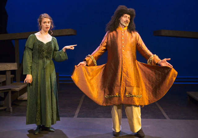 Holly Griffith and David Greenwood as Viceroy Don Andres