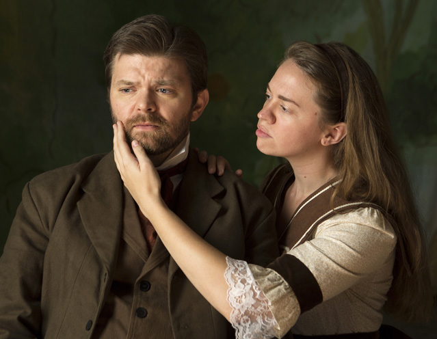 Ryan Parker Knox as Uncle Vanya and Holly Griffith as Sonya