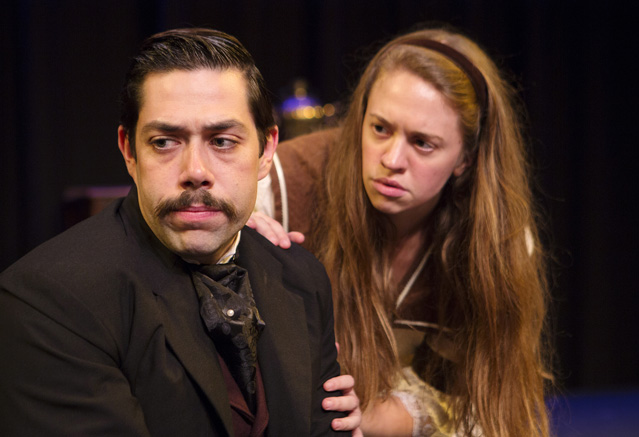 Matt Bowdren as Astrov and Holly Griffith as Sonya