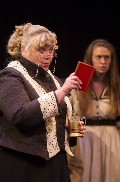 Cynthia Meier as Mrs. Voynitsky and Holly Griffith as Sonya