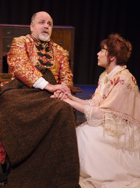 David Weynand as Serebryakov and Grace Kirkpatrick as Yelena