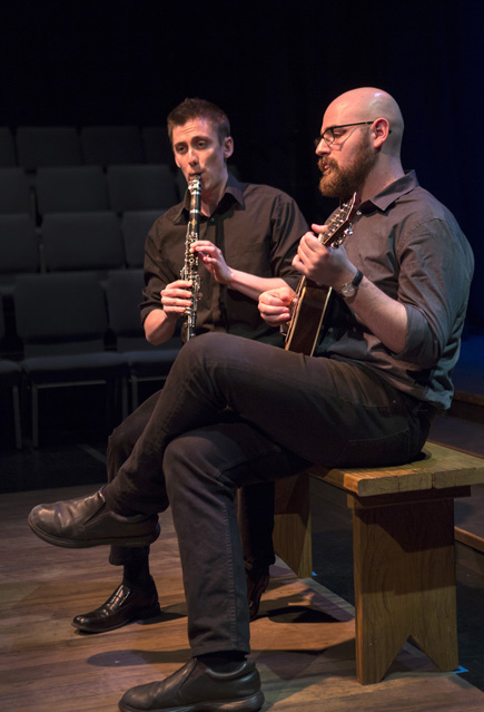 Musicians Derek Granger and Jake Sorgen