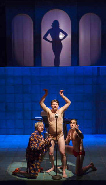 Joseph McGrath as Fitz, Ryan Parker Knox as Dunne, Matt Bowdren as Quinn and Grace Kirkpatrick as Penelope