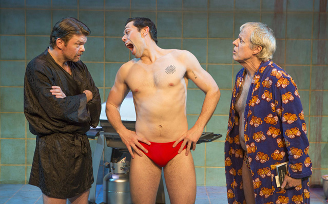 Ryan Parker Knox as Dunne, Matt Bowdren as Quinn and Joseph McGrath as Fitz