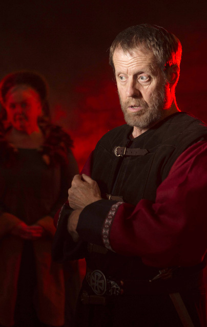 Cynthia Meier as Lady Macbeth and Joseph McGrath as Macbeth