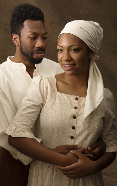 Sterling Boyns as George and Vaune Suitt as Celia