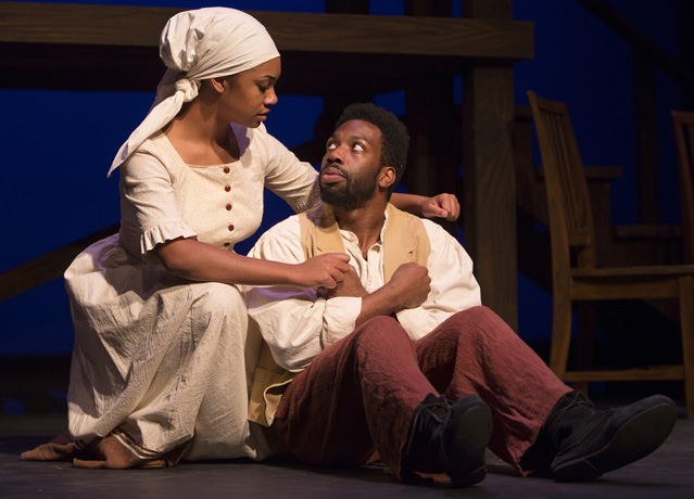 Vaune Suitt as Celia and Sterling Boyns as George