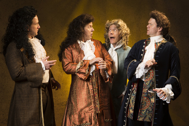 Matt Walley as Lenck, Joseph McGrath as Fasch, Michael Bailey as Kaufmann and Ryan Parker Knox as Schott