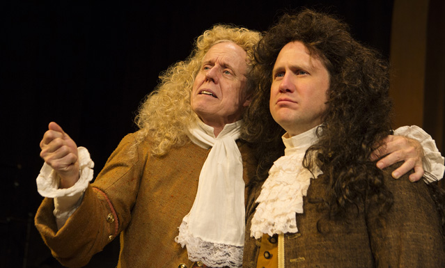 Joseph McGrath as Fasch and Matt Walley as Lenck