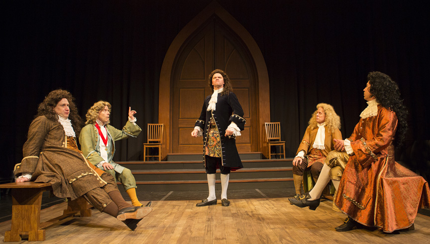 Matt Walley as Lenck, Michael Bailey as Kaufmann, Ryan Parker Knox as Schott, Joseph McGrath as Fasch and Hunter Hnat as Steindorff