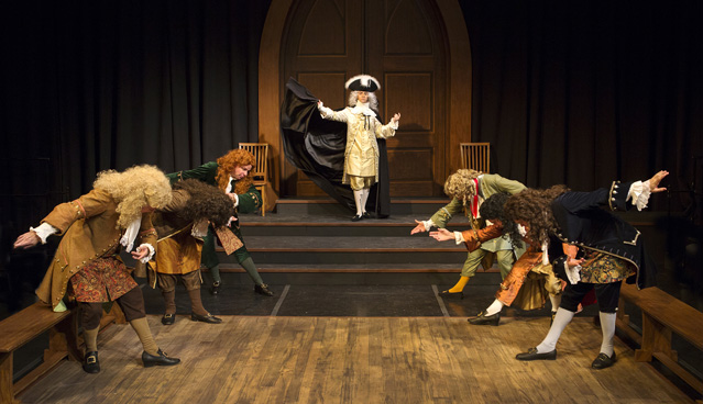 Joseph McGrath as Fasch, Matt Walley as Lenck, David Weynand as Graupner, Holly Griffith as The Greatest Organist in Germany, Michael Bailey as Kaufmann, Hunter Hnat as Steindorff and Ryan Parker Knox as Schott
