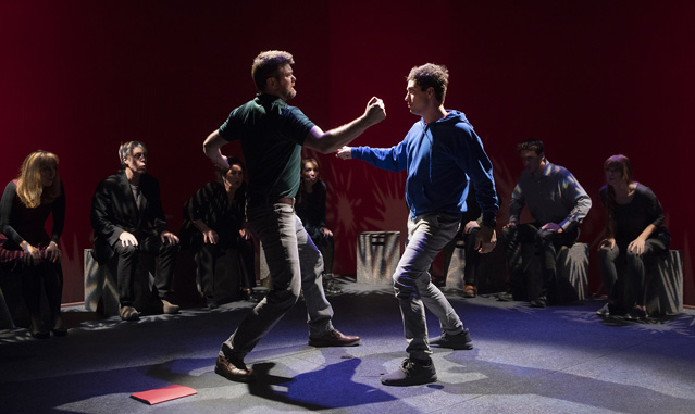 Ryan Parker Knox as Ed and Hunter Hnat as Christopher