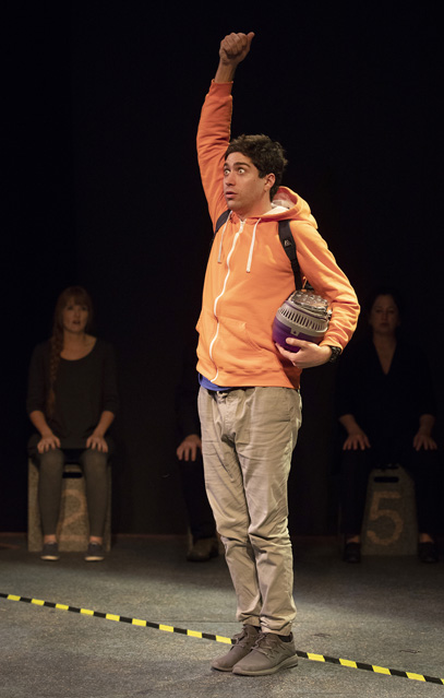 'There are nineteen cows in the field...' Hunter Hnat as Christopher