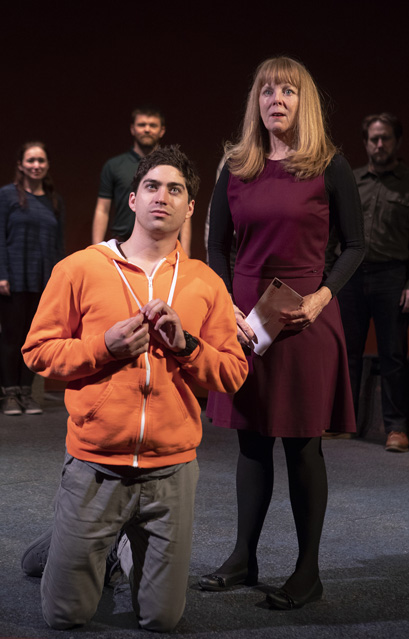 'Does that mean I can do anything?' Hunter Hnat as Christopher and Patty Gallagher as Siobhan