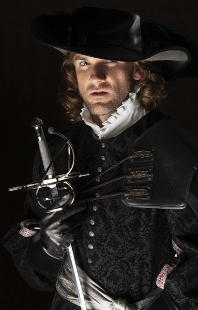 'Christopher Johnson as the villain Don John