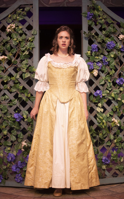 'What fire is in mine ears?' Holly Griffth as Beatrice
